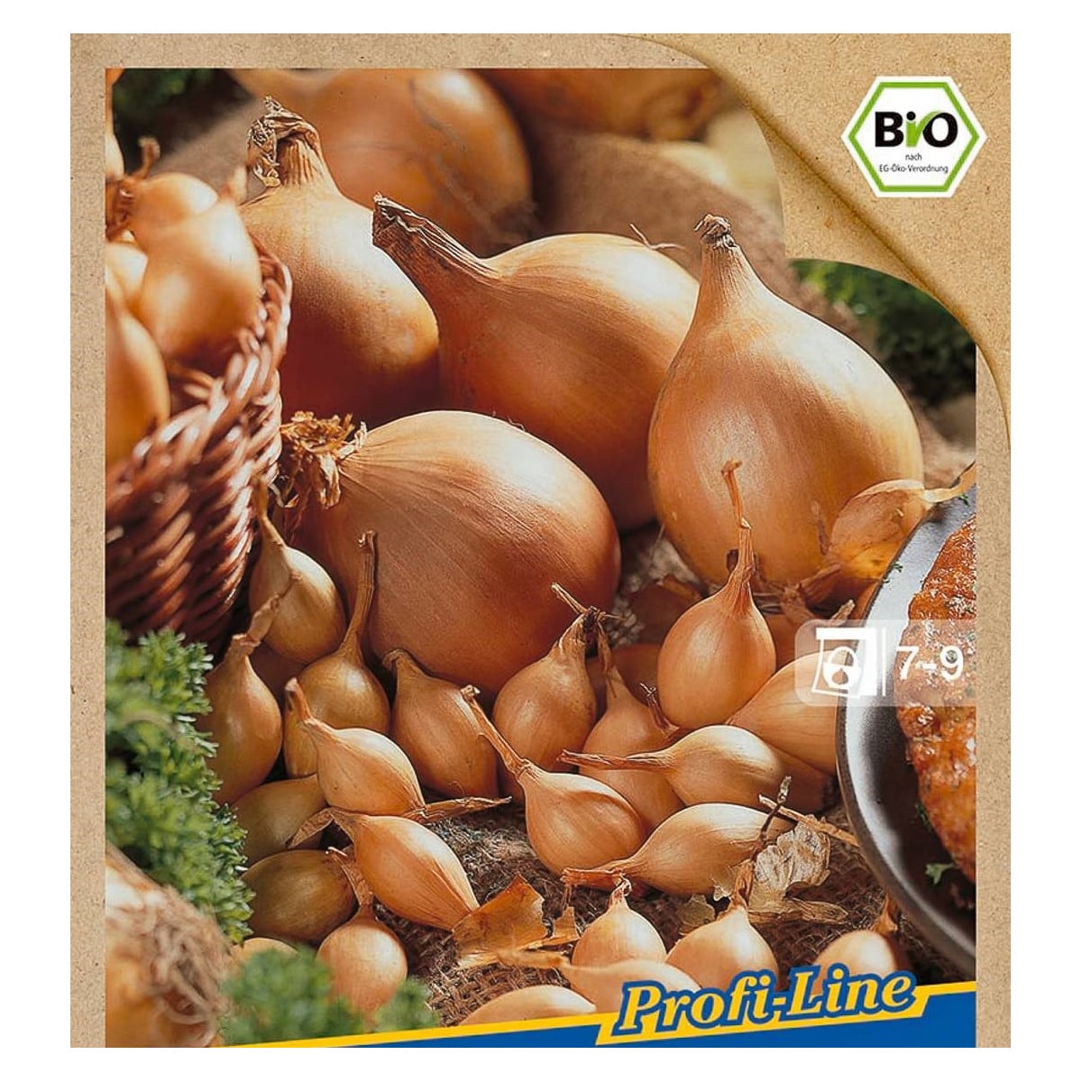 BIO Cibule sazečka Setton - Allium cepa - bio cibulky sazečky - 40 ks