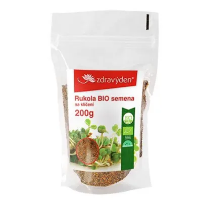 BIO Rukola - Zdravý den - bio osivo na klíčky - 200 g