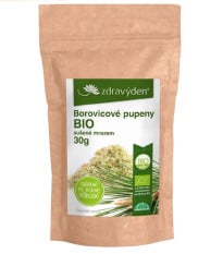 BIO Borovicové pupeny - bio prášek - 30 g