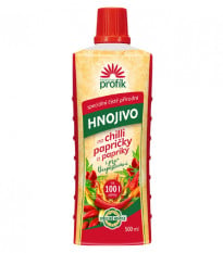 Hnojivo na chilli a papriky - Profík - přírodní tekuté hnojivo - 500 ml