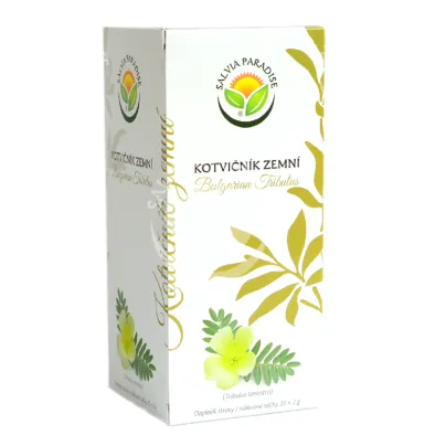 Kotvičník zemní - Tribulus terrestris - čajové sáčky - 20 x 2 g
