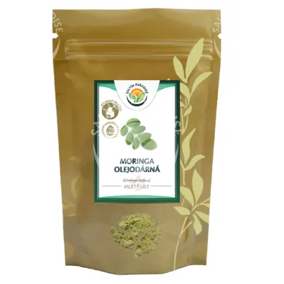 Moringa olejodárná - Moringa oleifera - list mletý - 100 g