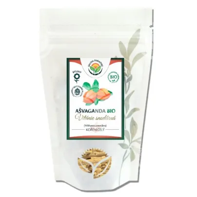 BIO Ašvaganda - Withania somnifera - bio kořen celý - 80 g