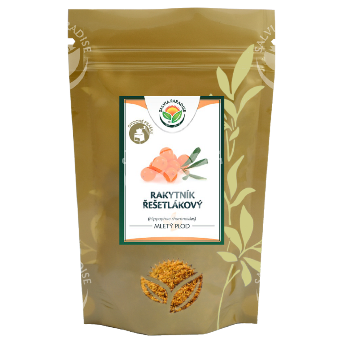 Rakytník řešetlákový - Hippophae Rhamnoides - plod mletý - 100 g