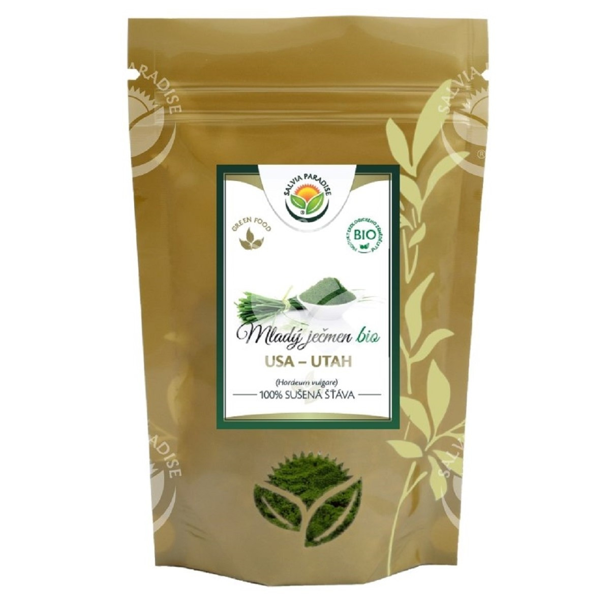 BIO Mladý zelený ječmen - Hordeum vulgare - bio šťáva sušená - 50 g