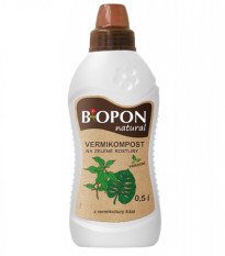 Vermikompost na zelené rostliny - BoPon - přírodní tekuté hnojivo - 500 ml