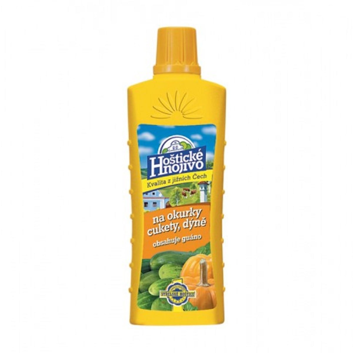 Hnojivo na okurky, cukety a dýně s guánem - Hoštické hnojivo - tekuté hnojivo - 500 ml