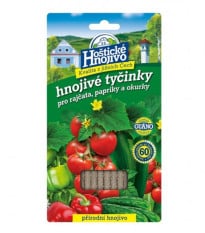 Hnojivo na rajčata, papriky a okurky s guánem - Hoštické hnojivo - přírodní tyčinkové hnojivo - 20 ks