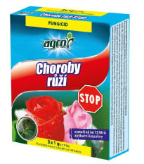 Choroby růží Stop - Agro - ochrana proti chorobám - 3 x 1 g
