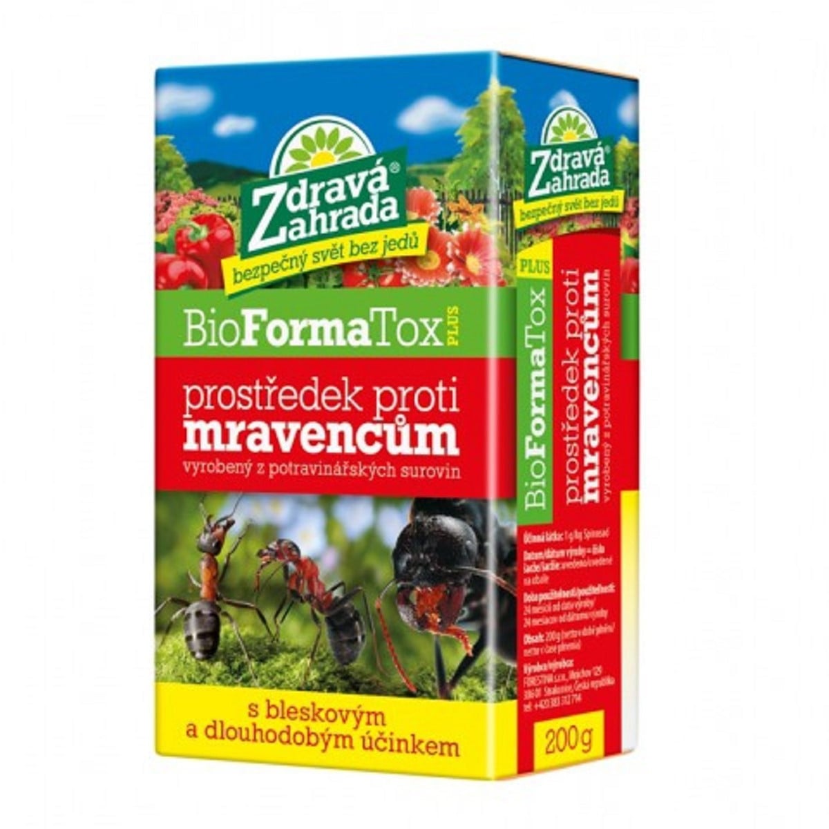 Bio Forma Tox plus - Zdravá zahrada - ochrana proti mravencům - 200 g