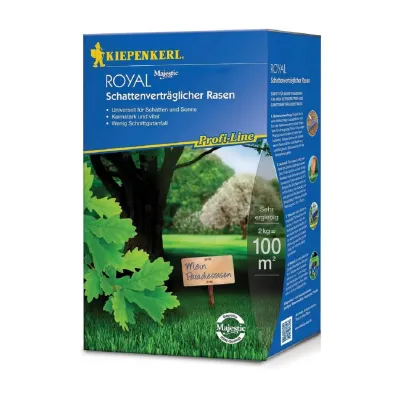 Trávník ROYAL do stinných míst - osivo Kiepenkerl - směs - 2 kg