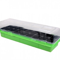 Minipařeniště Medium - zelené - 47 x 16 x 12 cm - pěstební pomůcky - 1 ks