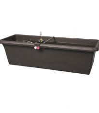 Truhlík samozavlažovací Extra Lina Smart - hnědý - 60 cm - pěstební pomůcky - 1 ks