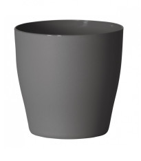 Obal na květináč Living - šedý - 15 x 15 cm - pěstební pomůcky - 1 ks