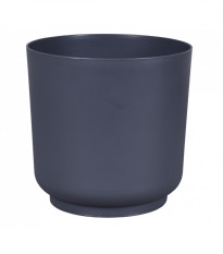 Obal na květináč Satina - antracit - 13 x 13 cm - pěstební pomůcky - 1 ks