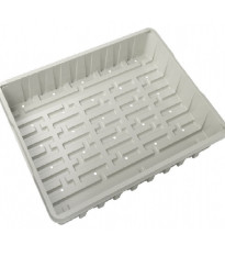 Miska výsevná - šedá - 39 x 29 cm - pěstební pomůcky - 1 ks