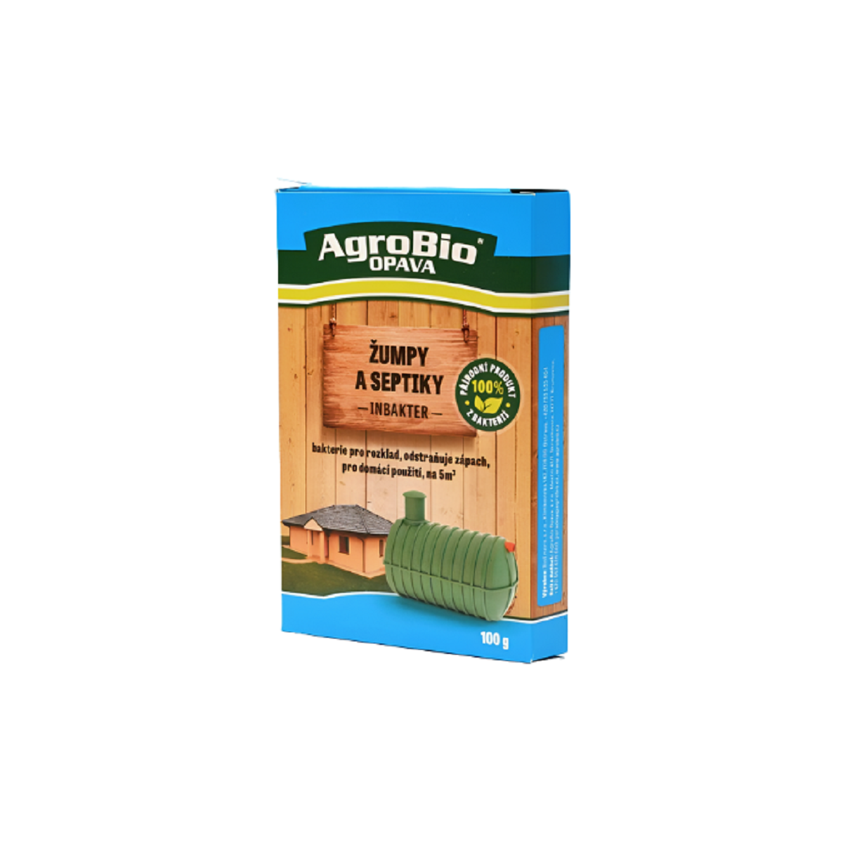 Inbakter žumpy a septiky - AgroBio - přírodní stimulátor - 100 g