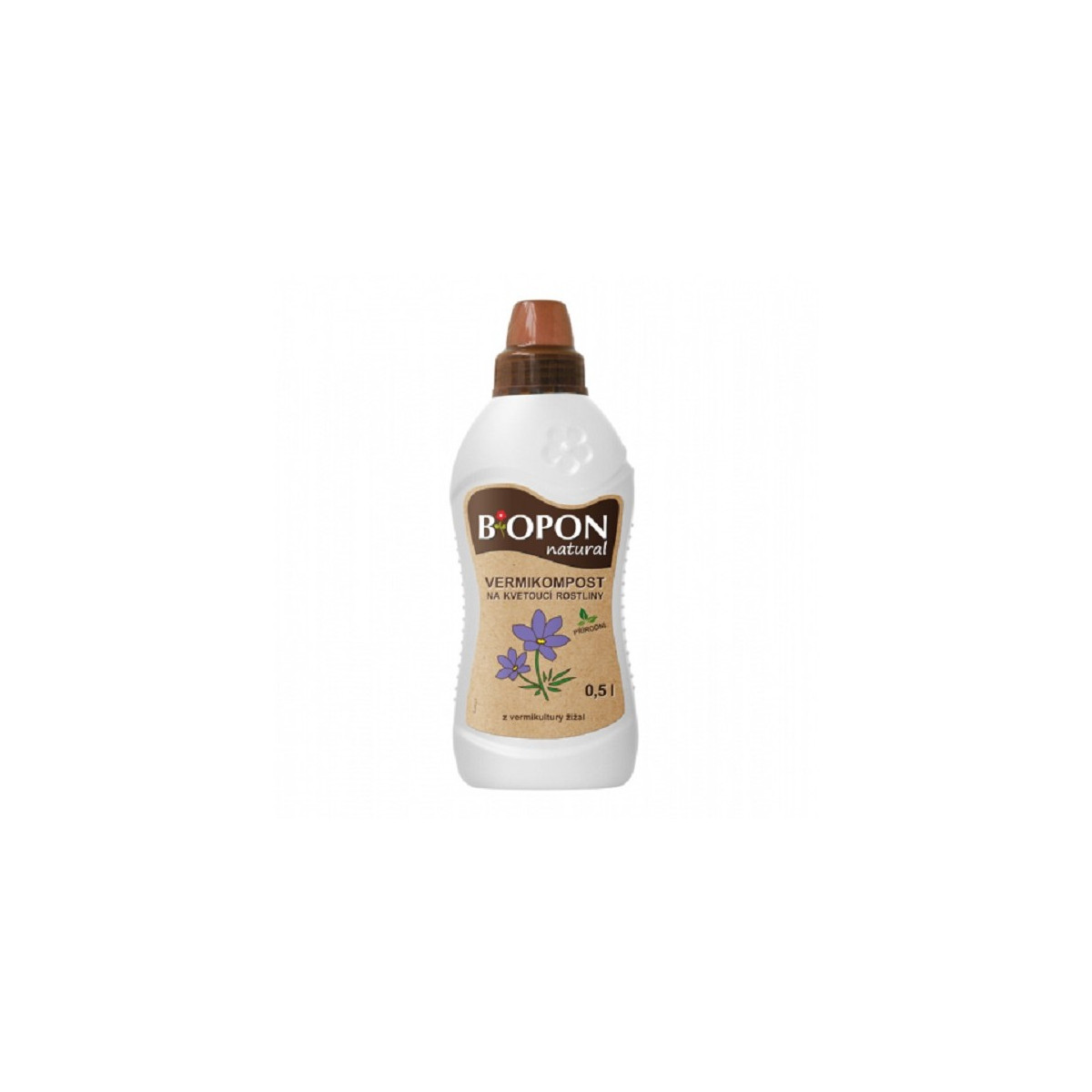Vermikompost na kvetoucí rostliny - BoPon - přírodní tekuté hnojivo - 500 ml