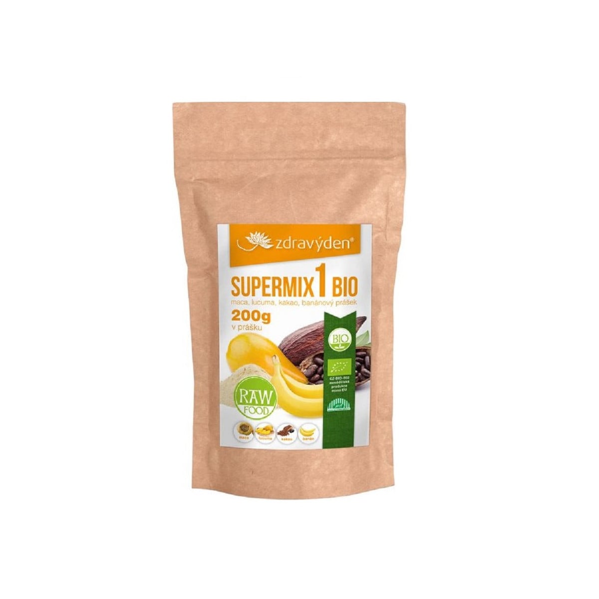 BIO Supermix 1 - směs - bio prášek - 250 g