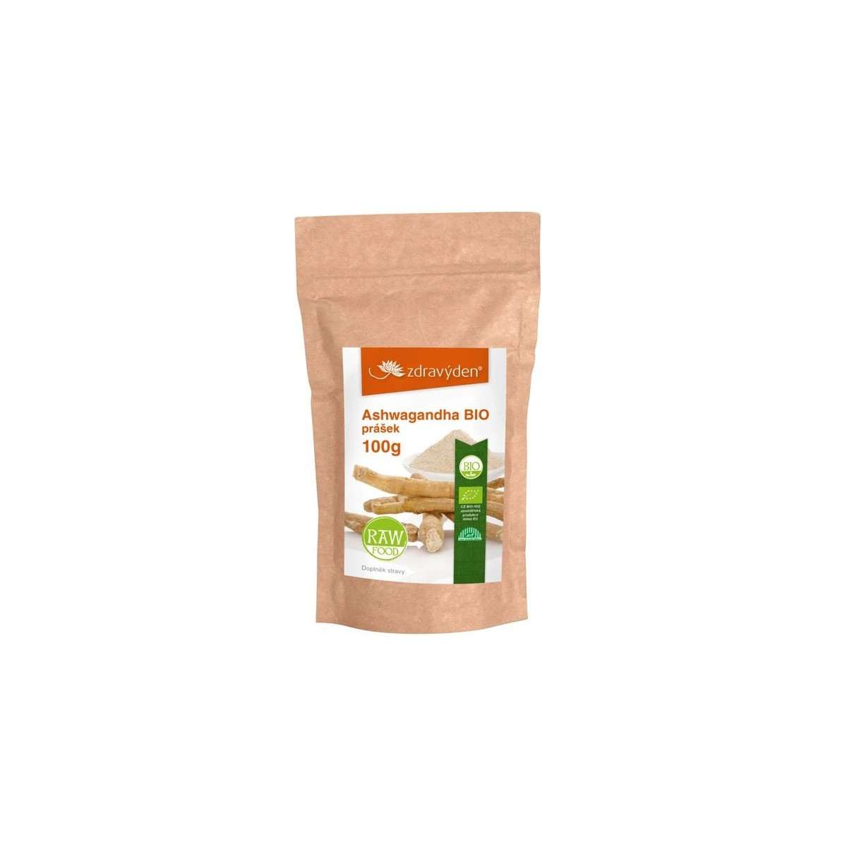 BIO Ašvaganda - Withania somnifera - bio kořen mletý - 100 g