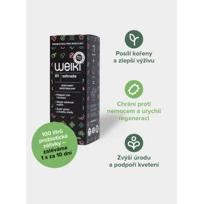 Probiotika pro celou zahradu - Weiki - 100 ml
