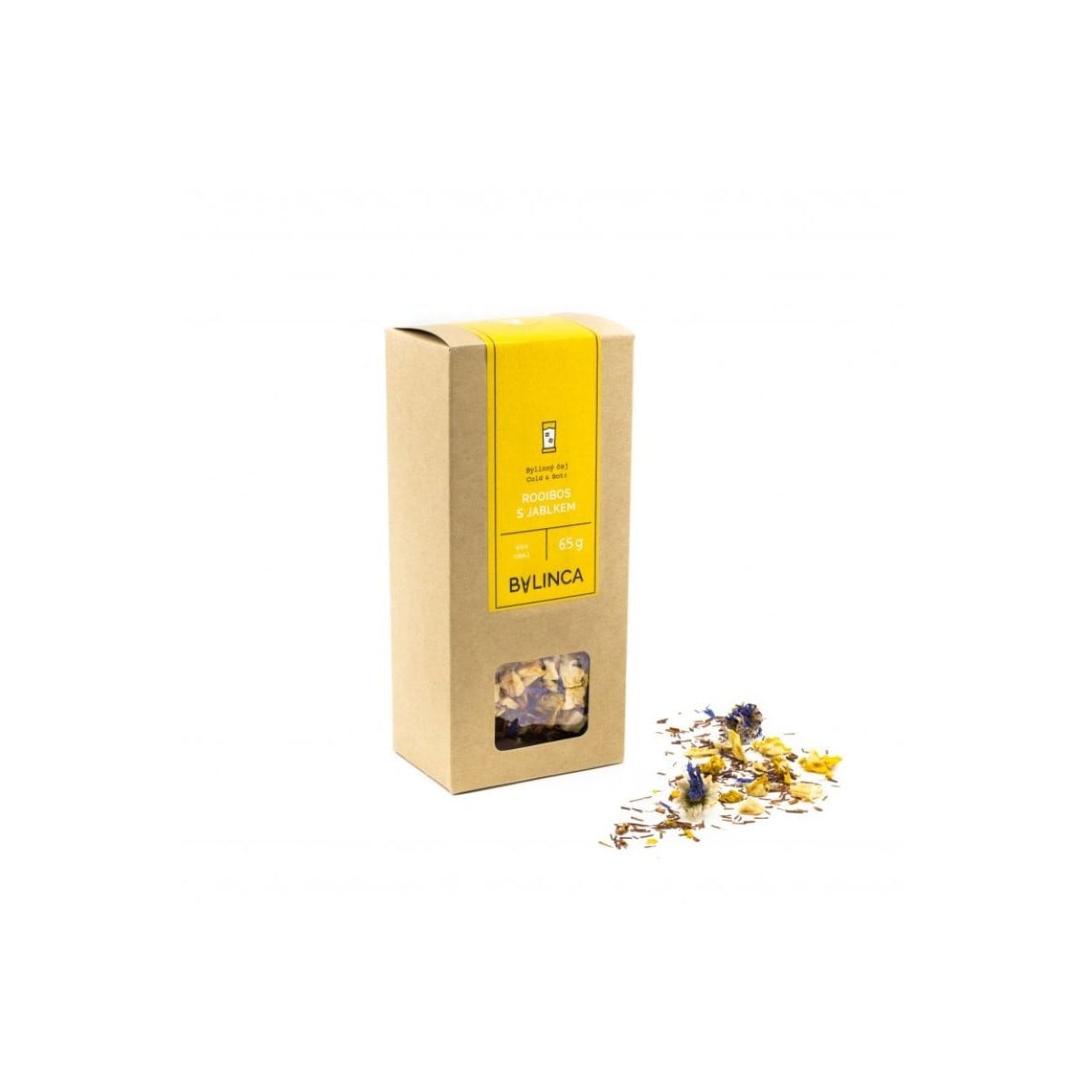 BIO Rooibos s jablkem - směs bylinek a ovoce - bio čaj bylinný - 65 g