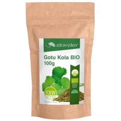 BIO Gotu kola - BIO prášek - 100 g