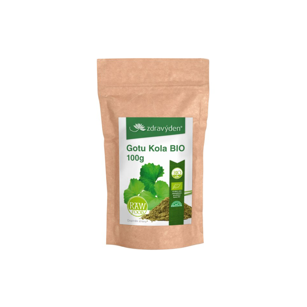 BIO Gotu kola - BIO prášek - 100 g