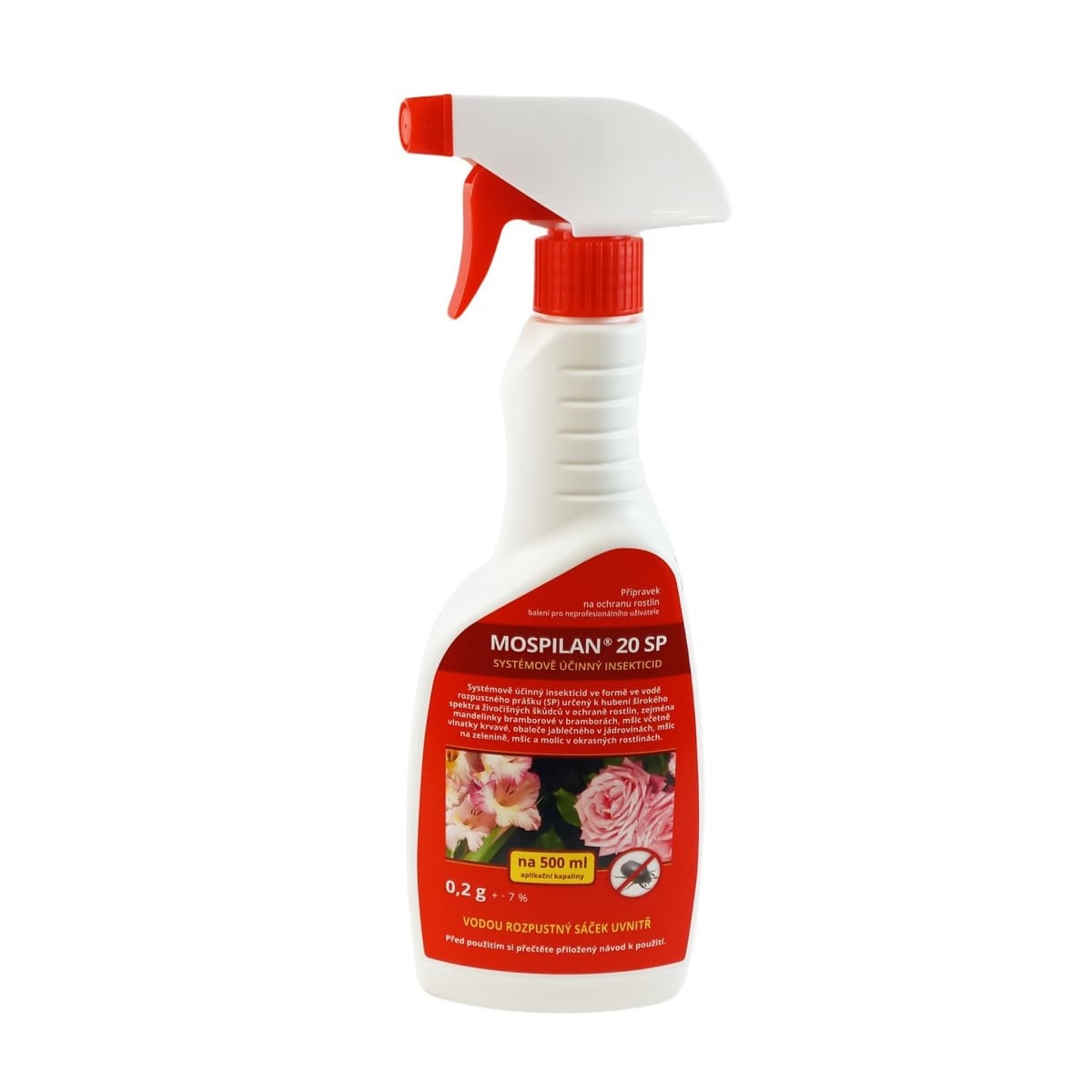 Mospilan 20 SP Hobby - Lovela - ochrana proti škůdcům - 0,2 g / 500 ml