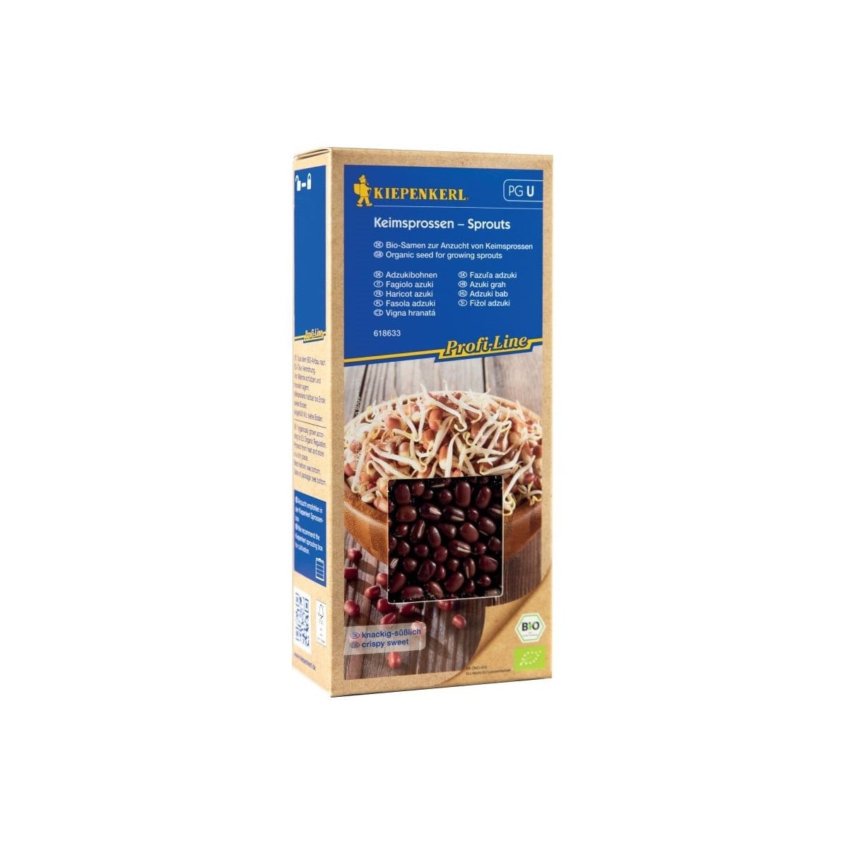 BIO Vigna hranatá - Kiepenkerl - bio osivo na klíčky - 200 g