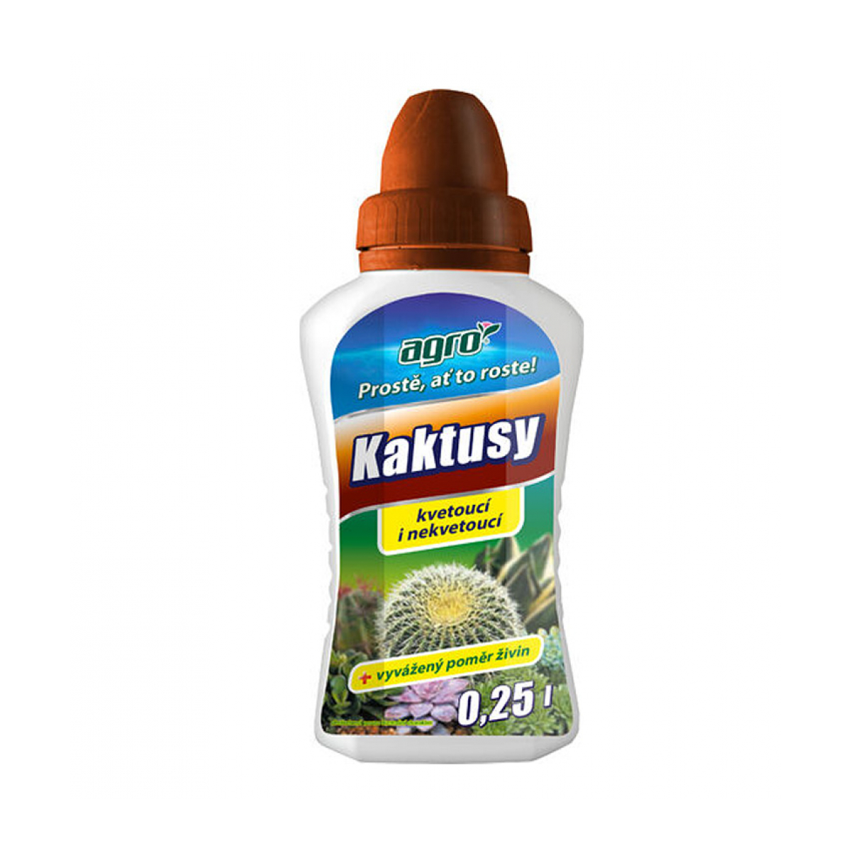 Hnojivo na kaktusy a sukulenty – Agro – tekuté hnojivo