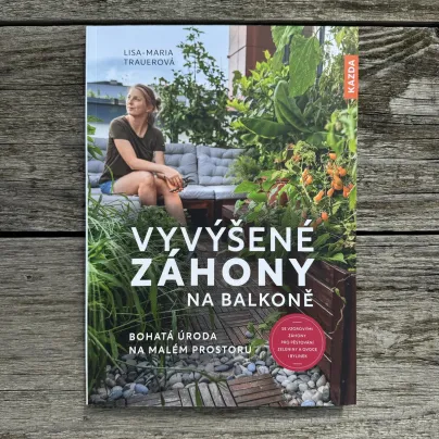 Vyvýšené záhony na balkoně - Nakladatelství Kazda - knihy - 1 ks