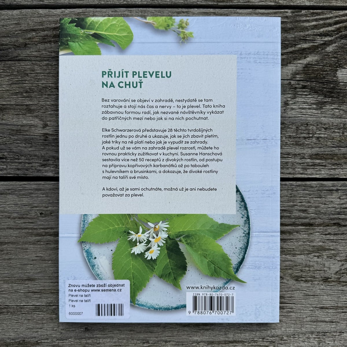 Plevel na talíři - Nakladatelství Kazda - knihy - 1 ks
