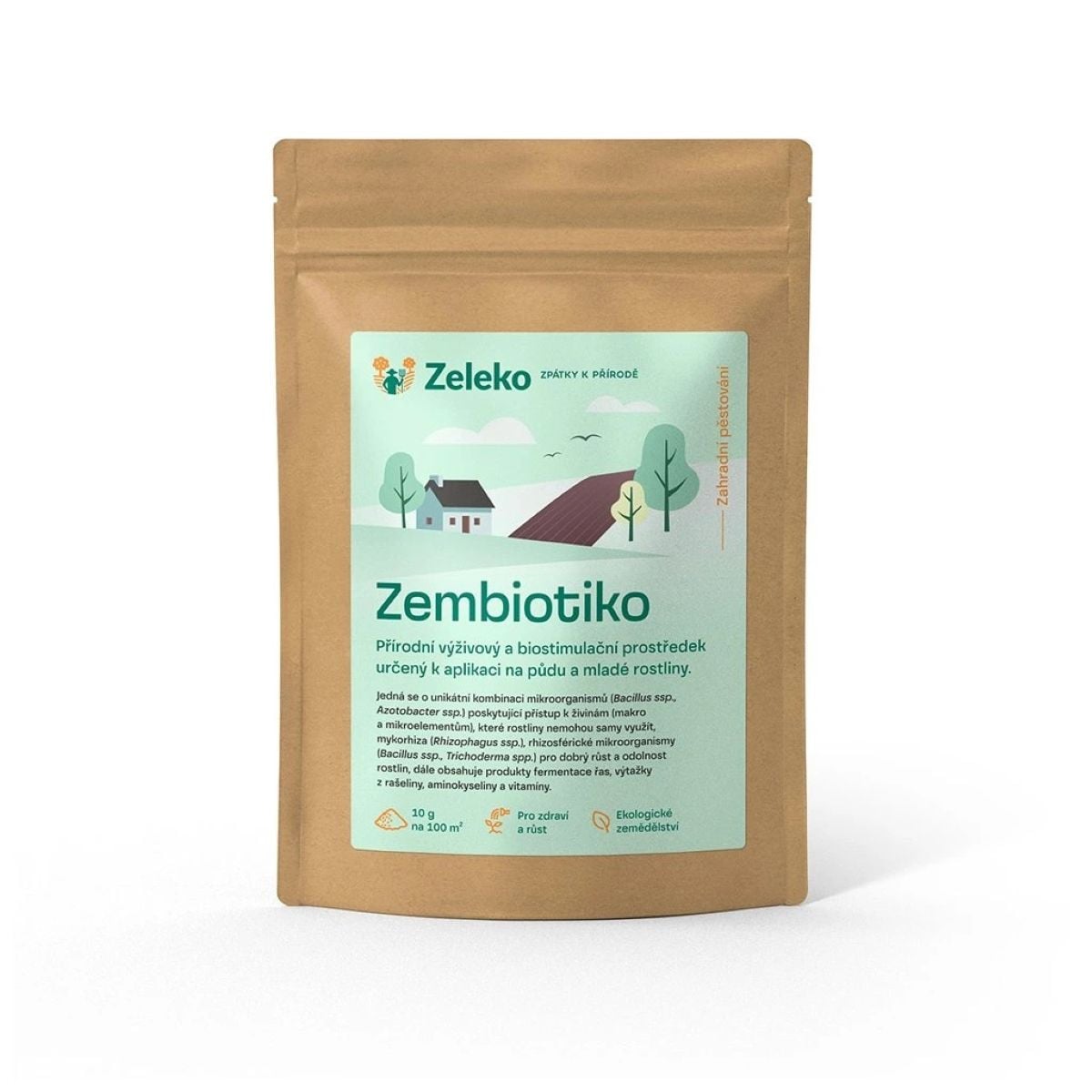 Zembiotiko - půdní biostimulant - Zeleko