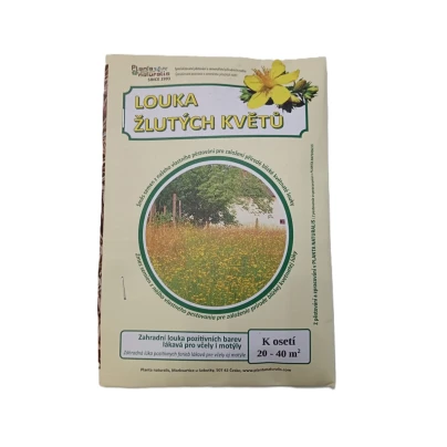 Žlutá louka - osivo Planta Naturalis - směs lučních květin a trav - 40 g