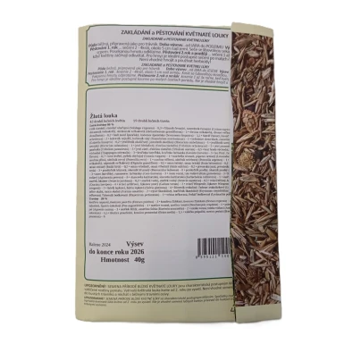 Žlutá louka - osivo Planta Naturalis - směs lučních květin a trav - 40 g