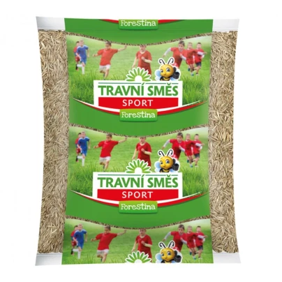Trávník Sport vhodný pro vysokou zátěž - osivo Forestina Grass - směs - 500 g