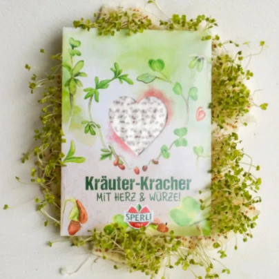 Srdíčková sada microgreens v bio kvalitě - Sperli - bio osivo na klíčky - 1 ks