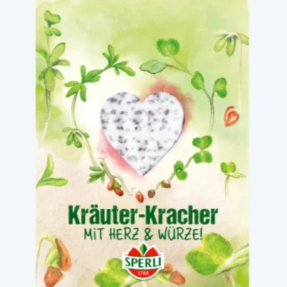 Srdíčková sada microgreens v bio kvalitě - Sperli - bio osivo na klíčky - 1 ks