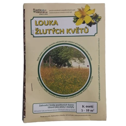 Žlutá louka – luční kvítí – směs – osivo Planta Naturalis