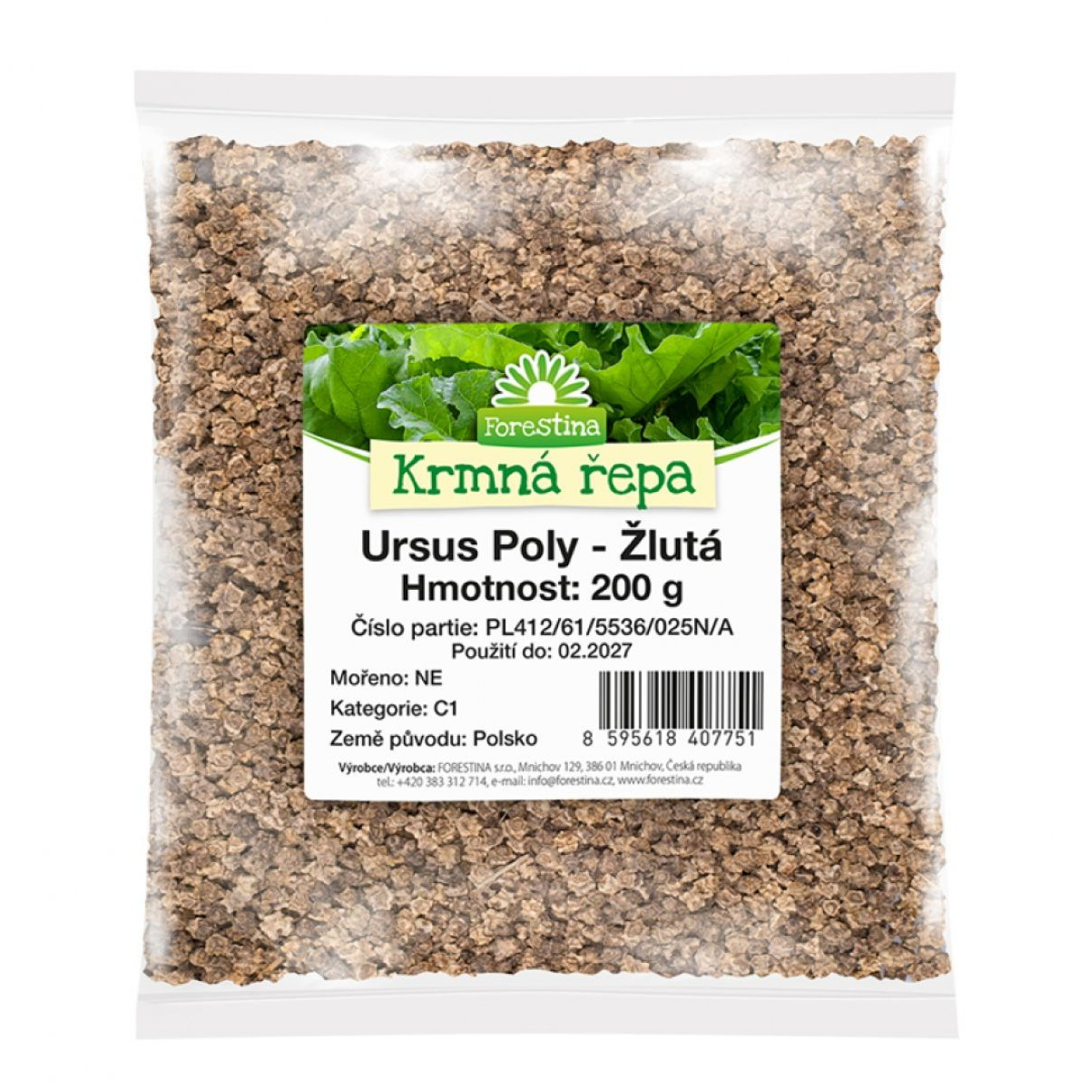 Krmná řepa Ursus Poly - osivo krmné řepy - 200 g
