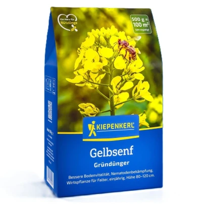 Zelené hnojení - Žlutá hořčice - osivo - 500 g