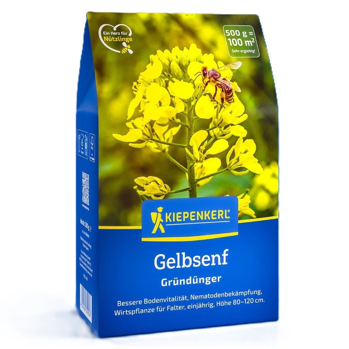 Zelené hnojení - Žlutá hořčice - osivo - 500 g