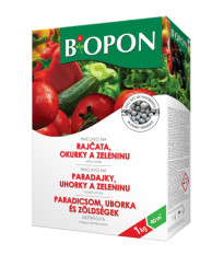 Hnojivo na rajčata a okurky - BoPon - granulované hnojivo - 1 kg