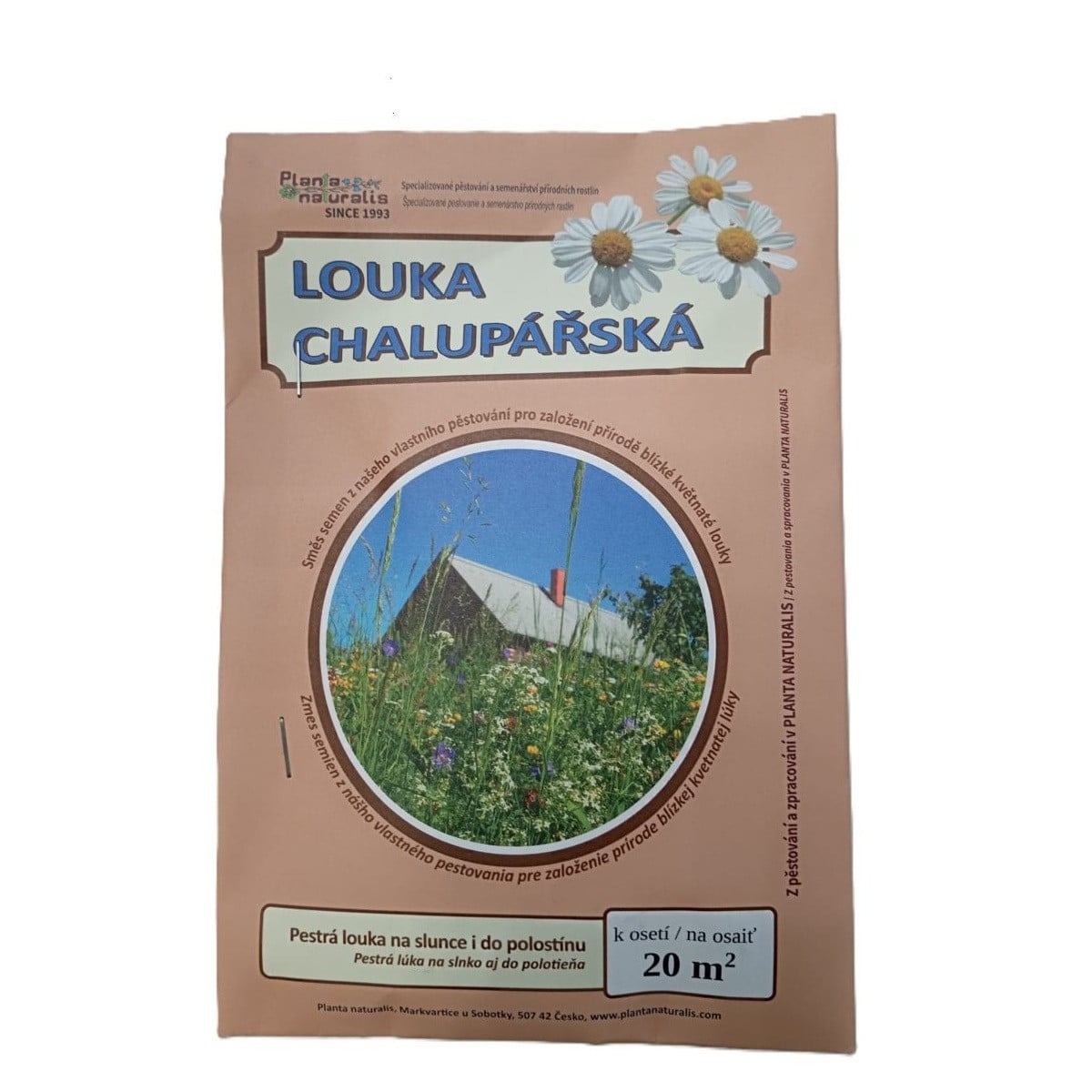 Chalupářská louka – luční kvítí – směs – osivo Planta Naturalis