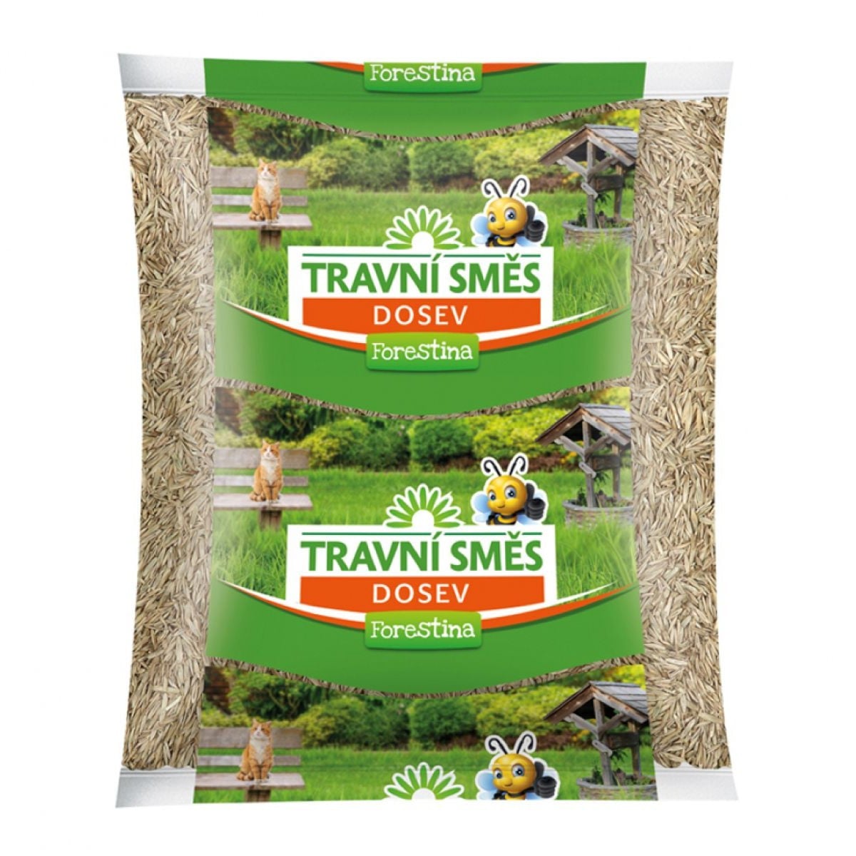 Trávník na dosev - osivo Forestina Grass - směs - 500 g