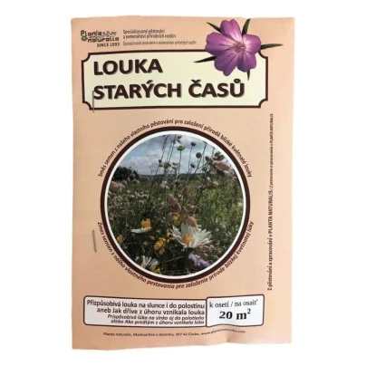 Louka starých časů - osivo Planta Naturalis - směs lučních květin - 40 g