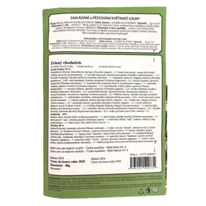 Zelený chodníček - osivo Planta Naturalis - směs lučních květin - 40 g