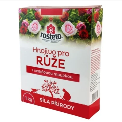 Hnojivo pro růže s čedičovou moučkou - Rosteto -pevné hnojivo - 1 kg