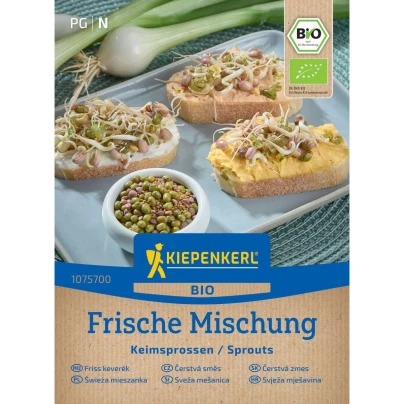 BIO Jemná směs - Kiepenkerl - bio osivo na klíčky - 40 g